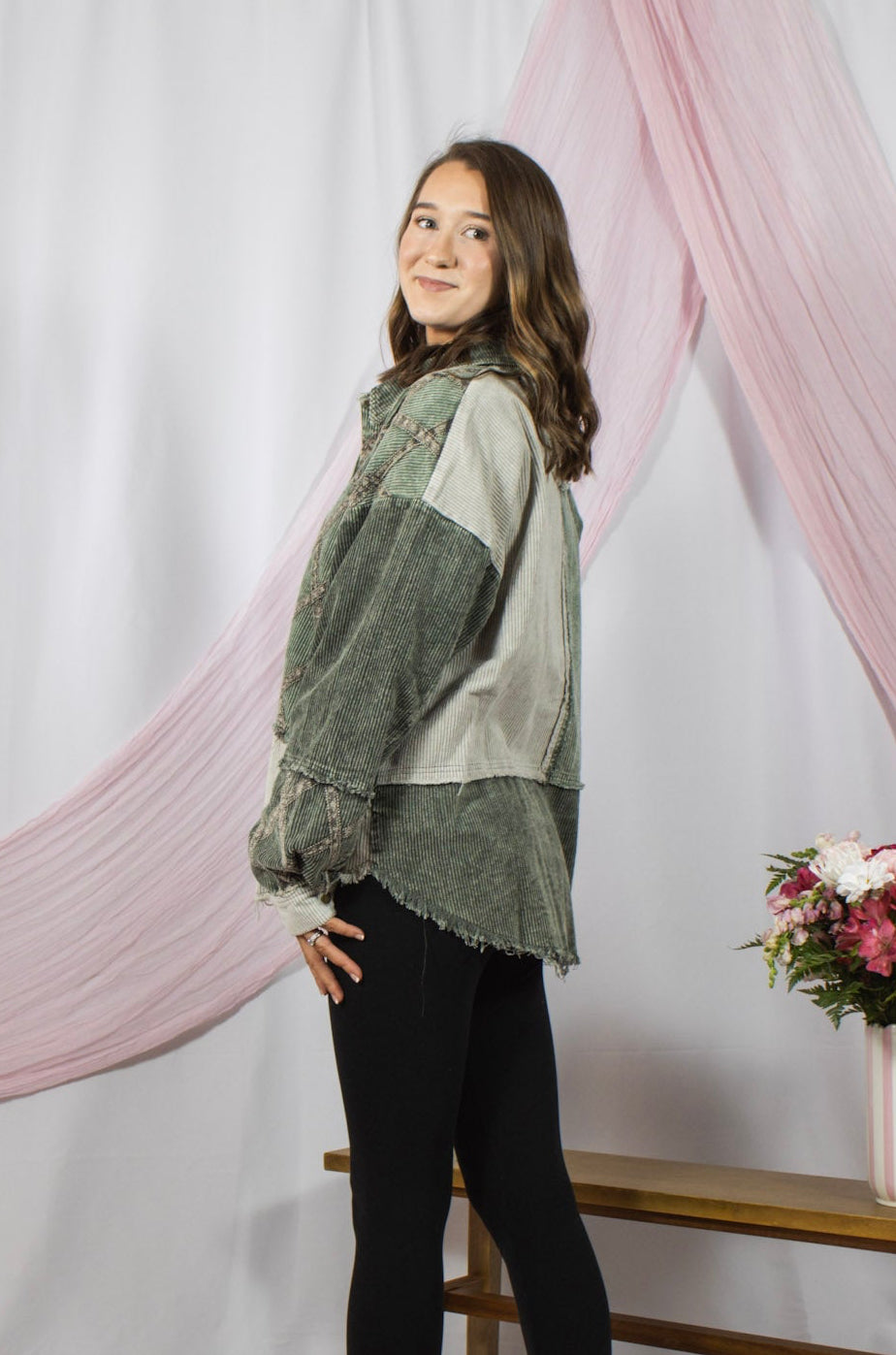 Dee's Vintage Patchwork Shacket
