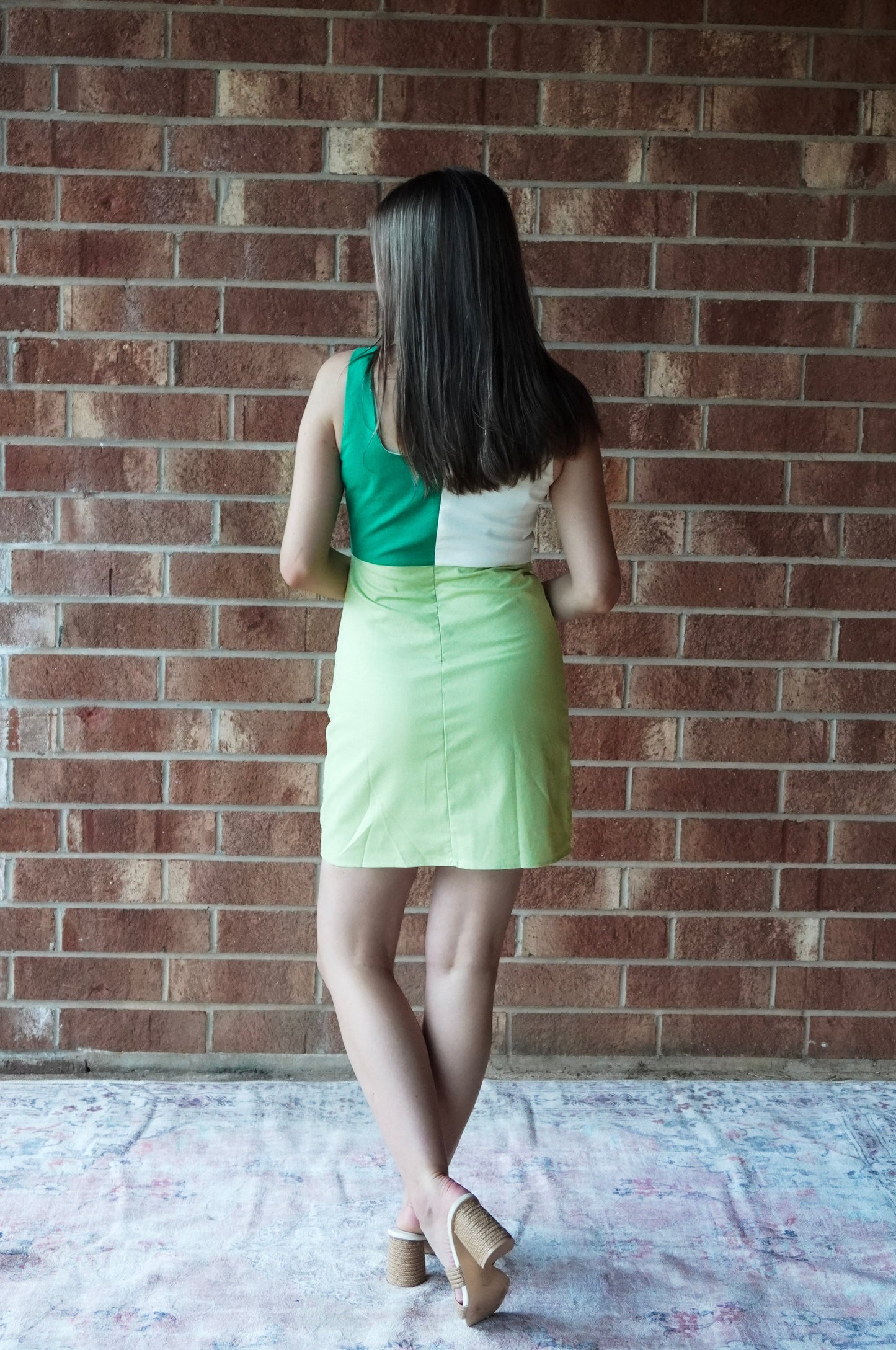 The Olive Twist Dress