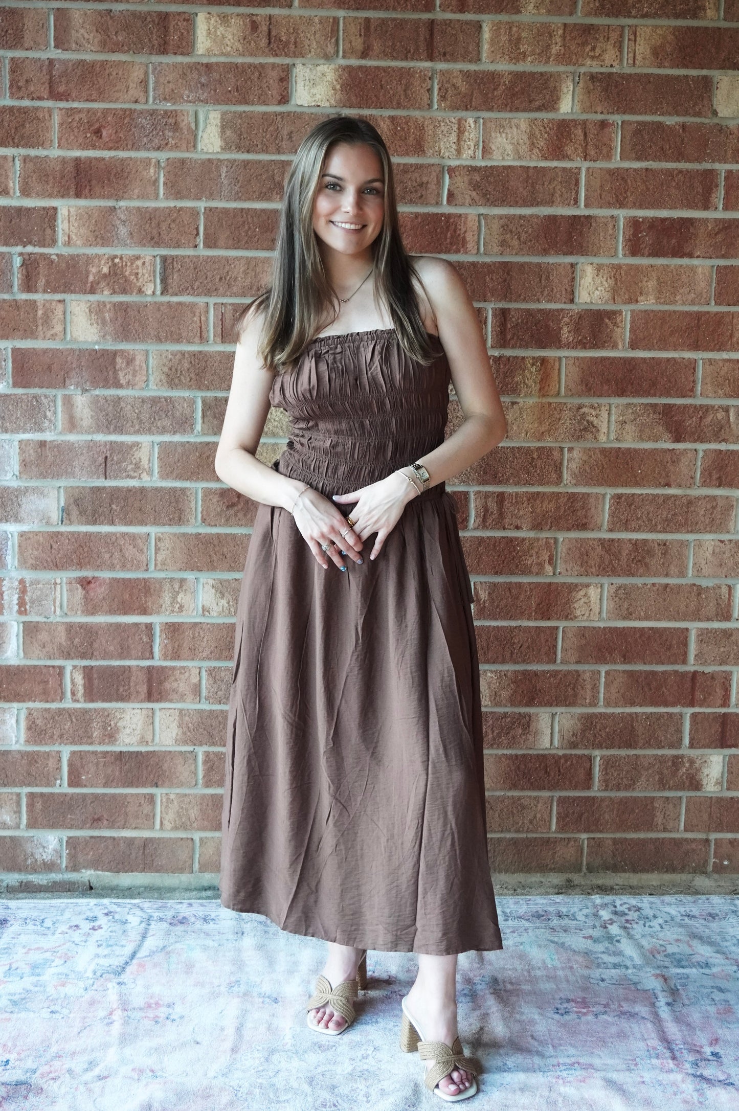 Espresso Martini Maxi Dress