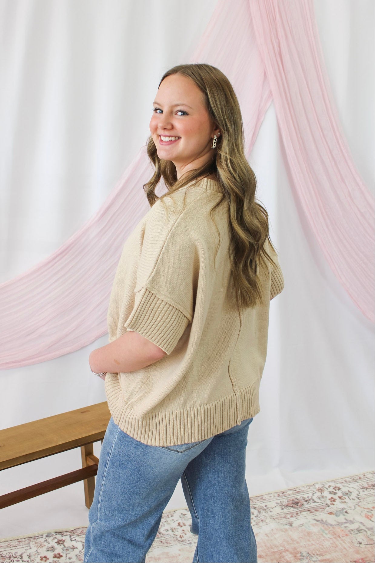 Easy Days Drop Shoulder Sweater