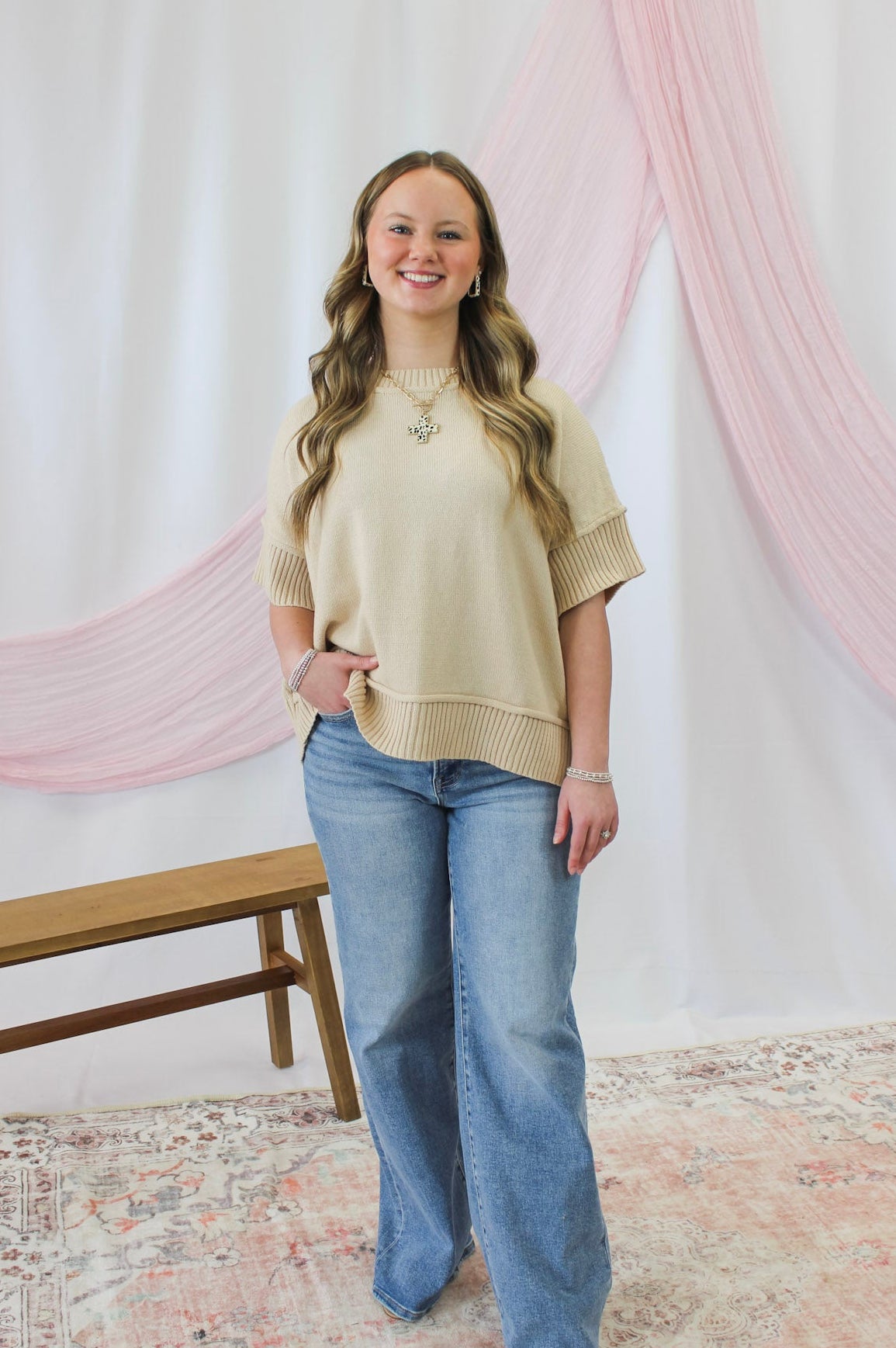 Easy Days Drop Shoulder Sweater