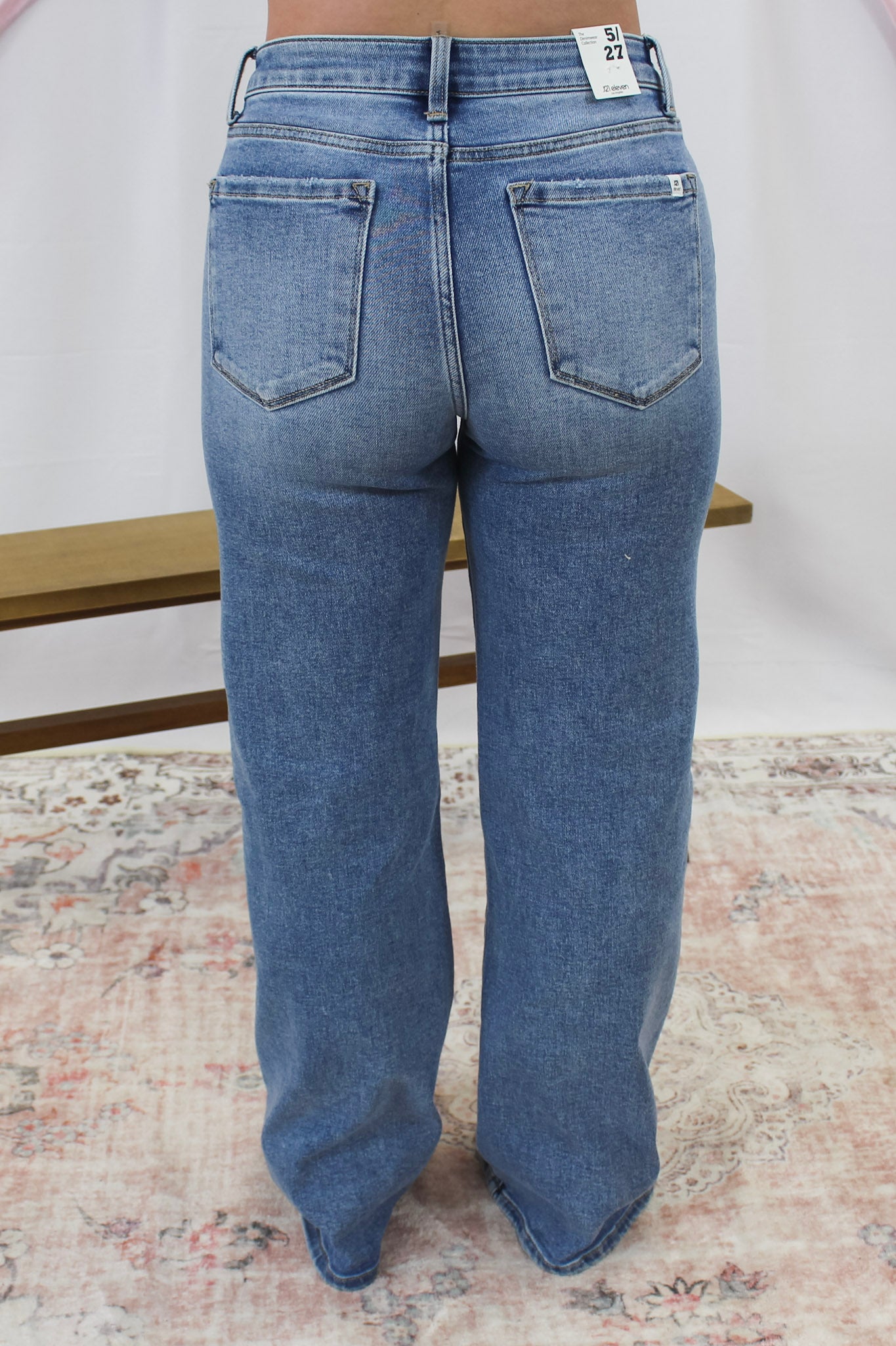 Everyday Light Wash Wide Leg Jeans