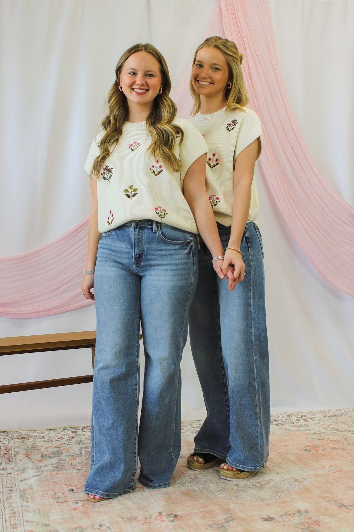 Everyday Light Wash Wide Leg Jeans