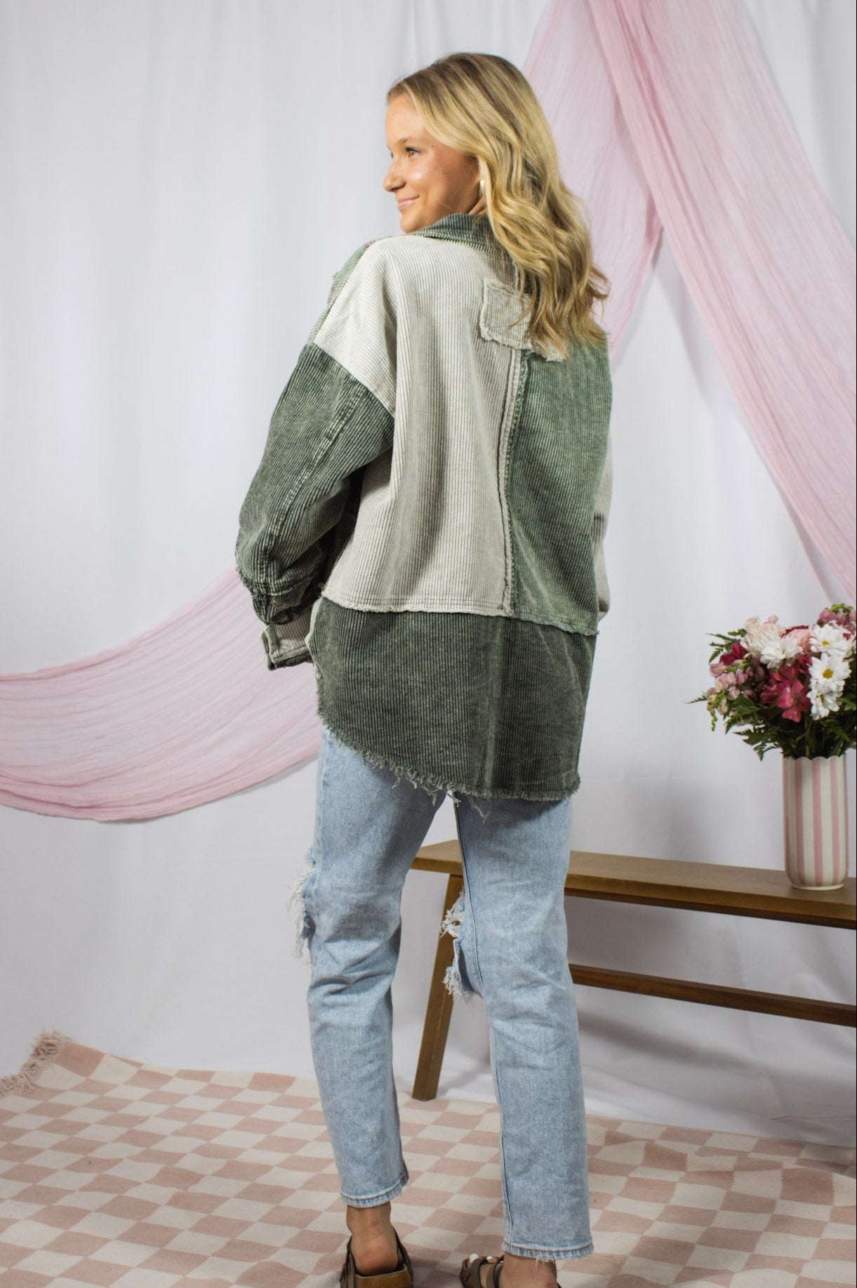 Dee's Vintage Patchwork Shacket