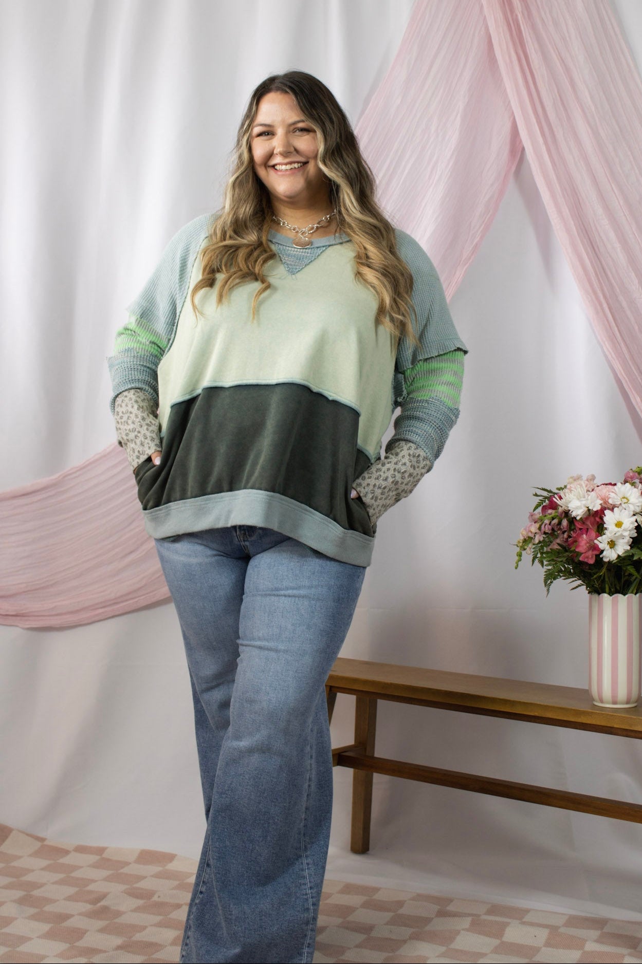 Everyday Light Wash Wide Leg Jeans