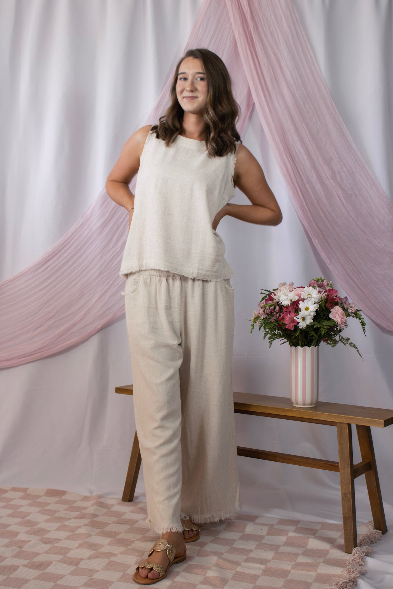 Josie Linen Set