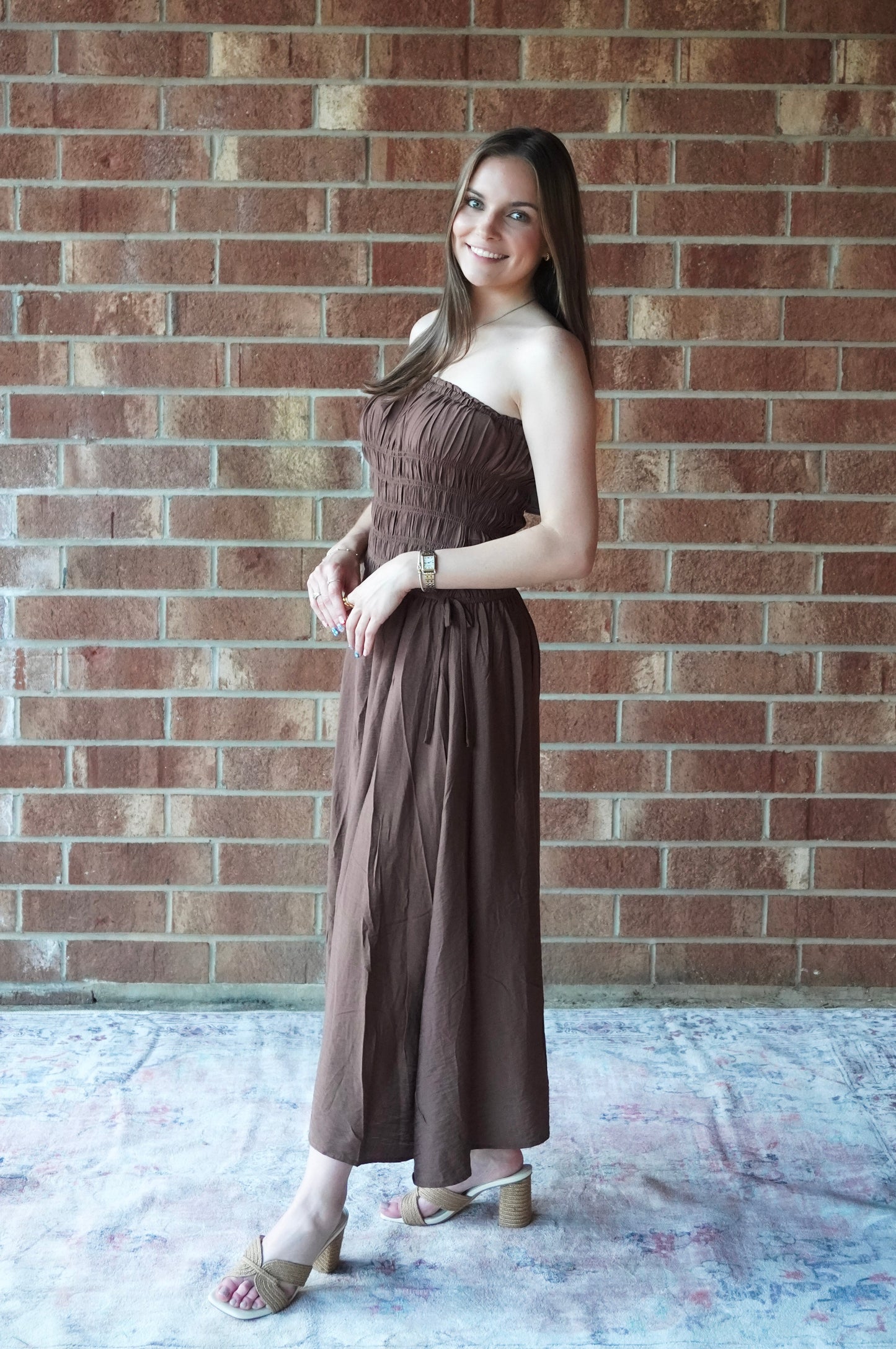 Espresso Martini Maxi Dress