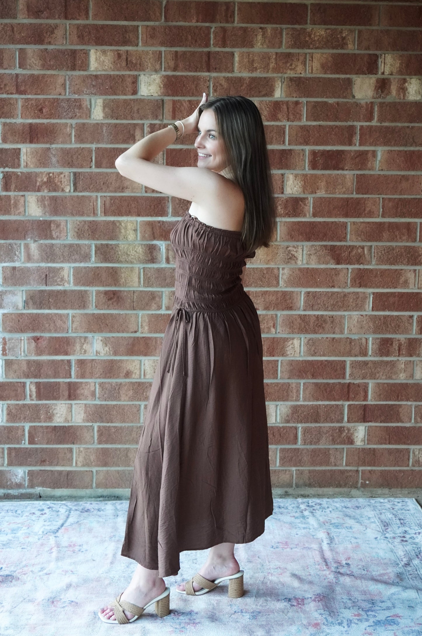 Espresso Martini Maxi Dress