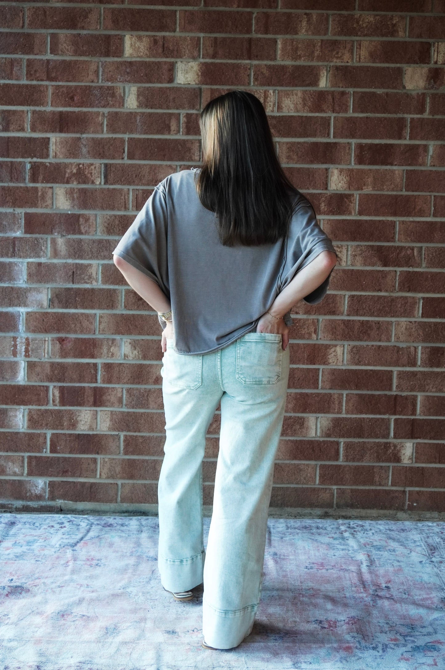 Espresso Run Oversized Tee